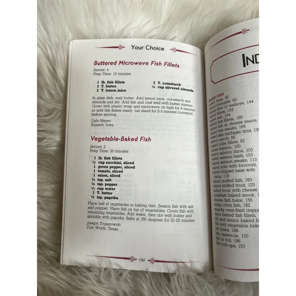Vintage 1993 NAFC North‎ American Fishing Club Members' Cookbook by Steve Penna.